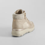 Botín cuello lana Shock Absorber beige COMFEET