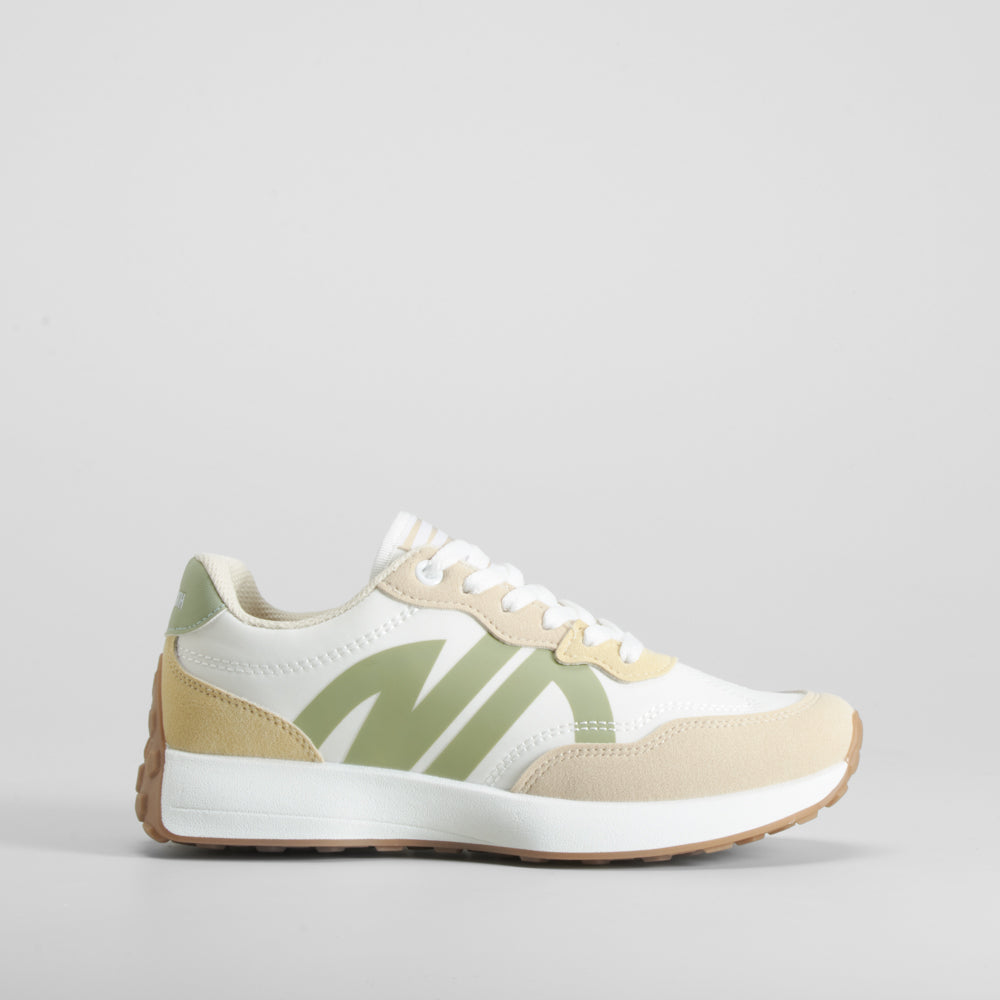 Deportiva retrojogging beige NYC