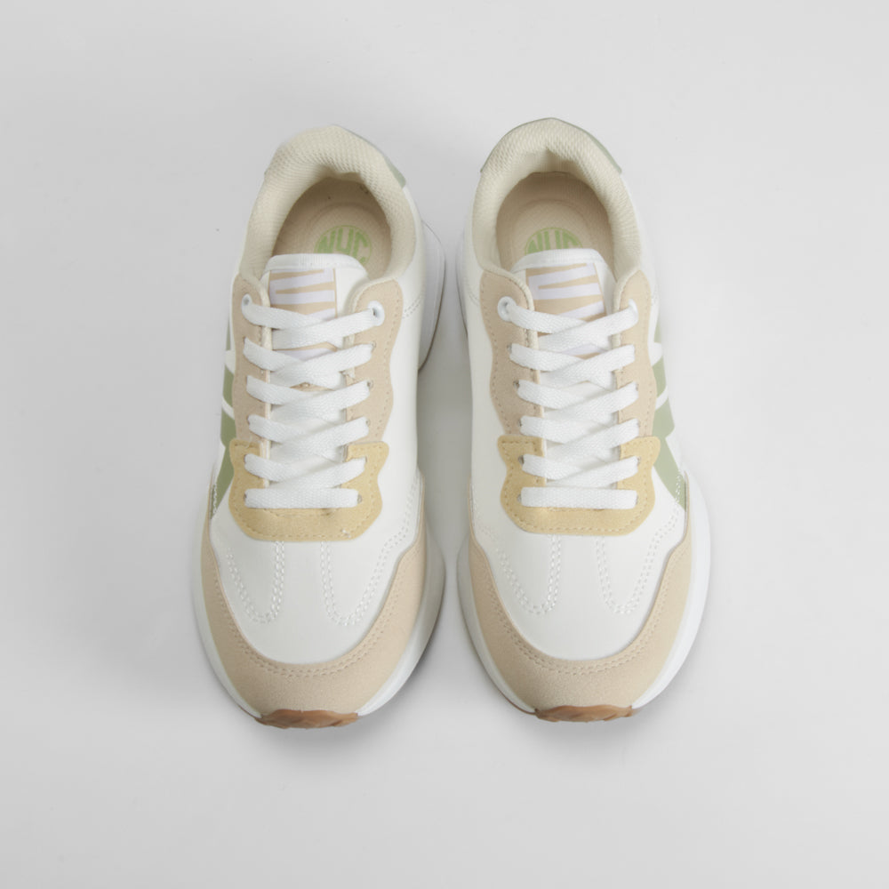Deportiva retrojogging beige NYC