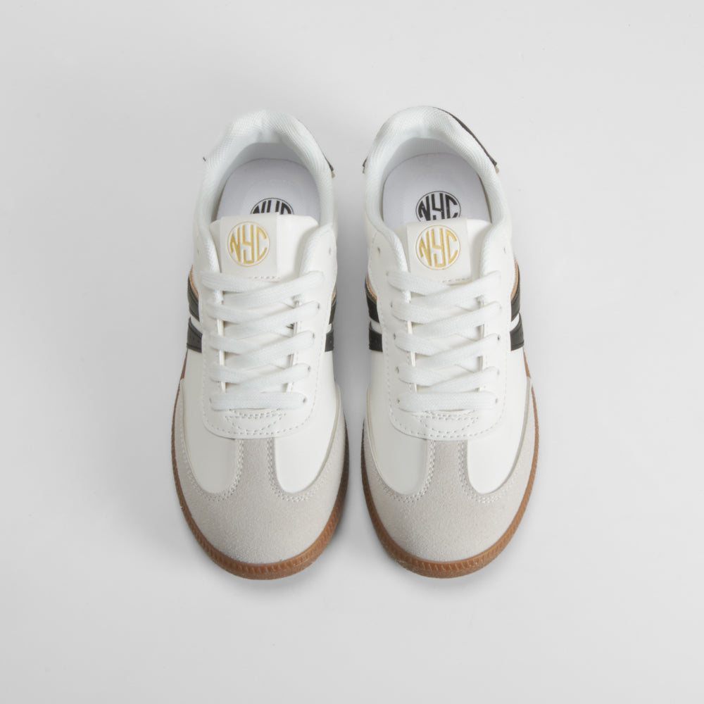 Sneaker piso caramelo blanca NYC