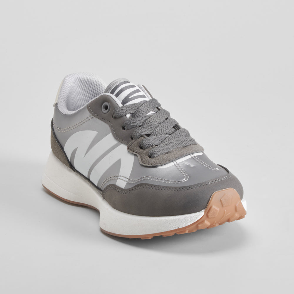 Deportiva casual retrojogging plata NYC