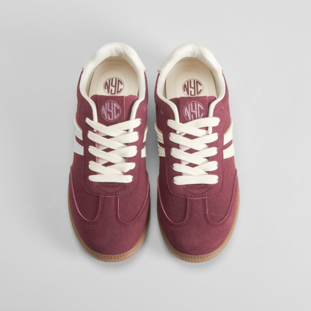 Sneaker piso caramelo roja NYC