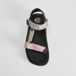 Sandalia velcro tie dye multicolor NYC