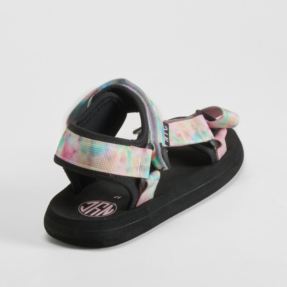 Sandalia velcro tie dye multicolor NYC