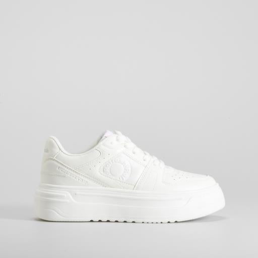 Deportiva casual plataforma blanca REFRESH