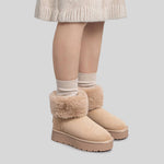 Bota australiana pelo beige XTI