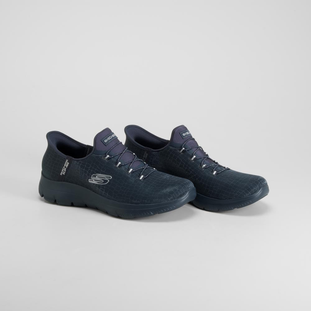 Deportiva slip-ins Summits Classy azul SKECHERS