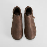 Botín plano Lovely Vibe marrón SKECHERS