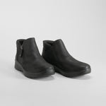 Botín plano Lovely Vibe negro SKECHERS