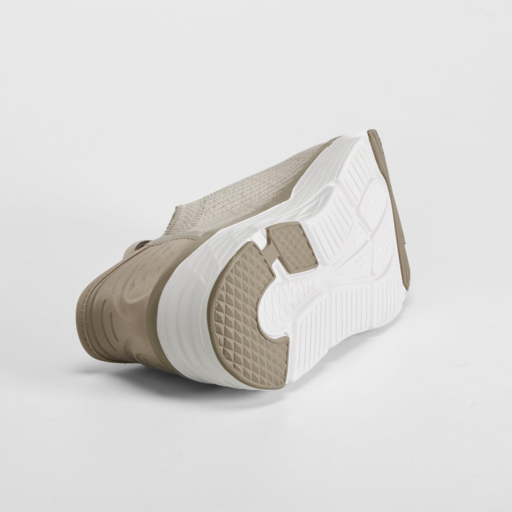 Deportiva casual fit-ins cordones beige BEPPI