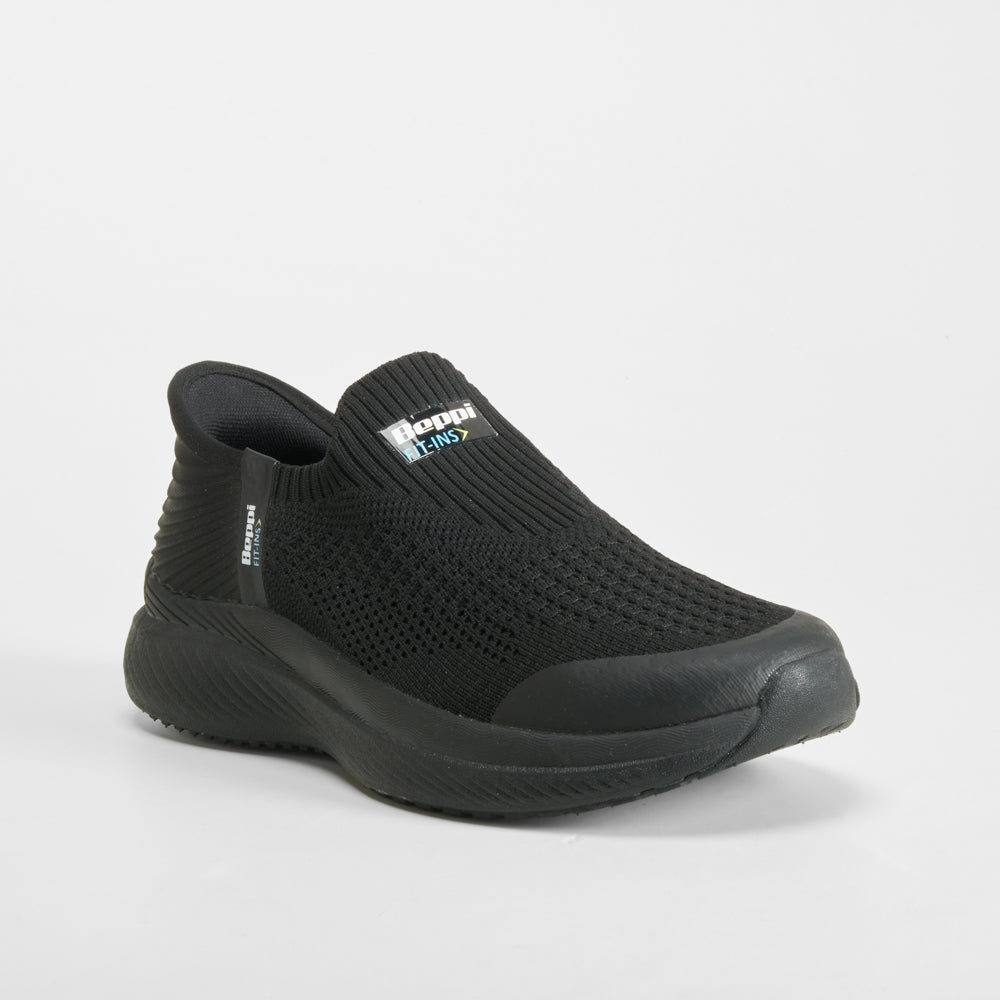 Deportiva fit-ins negra BEPPI