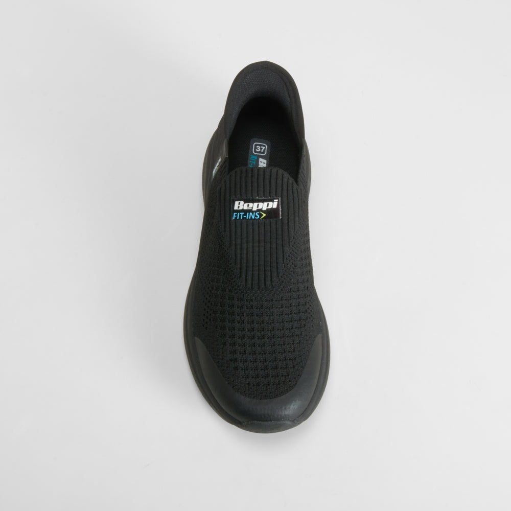 Deportiva fit-ins negra BEPPI