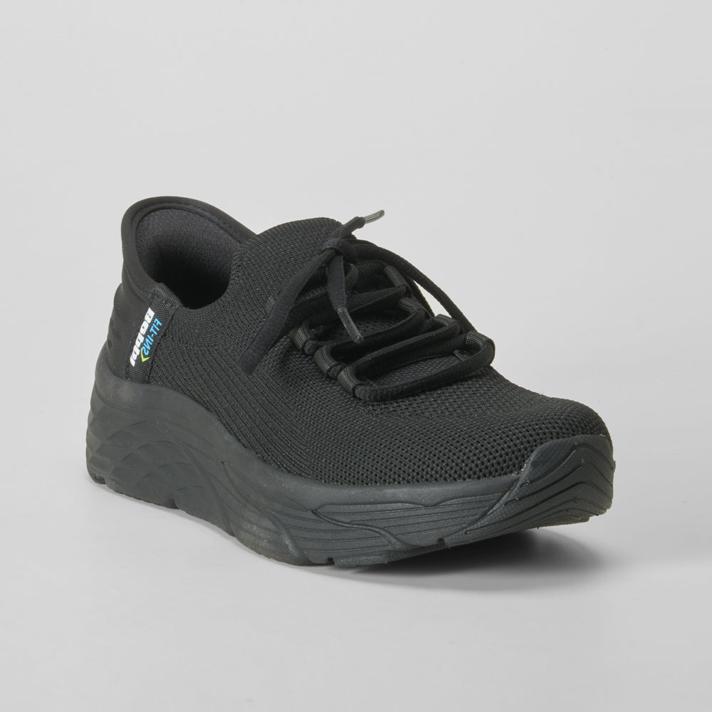 Deportiva fit-ins cordones negra BEPPI