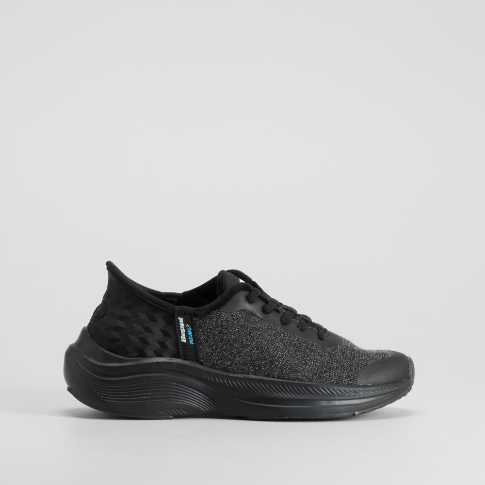 Deportiva casual fit-ins cordones negra BEPPI