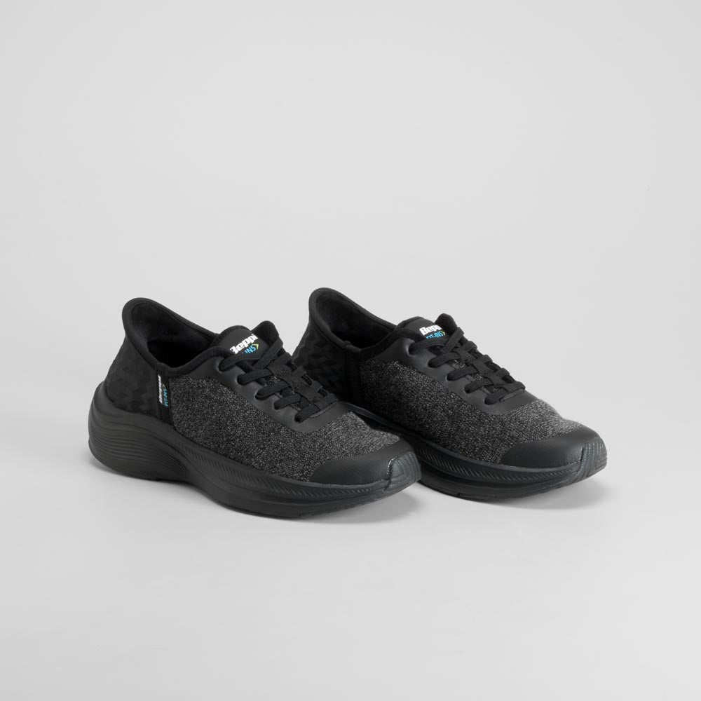 Deportiva casual fit-ins cordones negra BEPPI