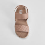 Sandalia deportiva cuña beige UTWO