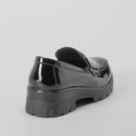 Mocasín charol Soft Insock negro COMFEET
