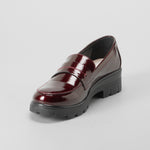 Mocasín charol Soft Insock burdeos COMFEET