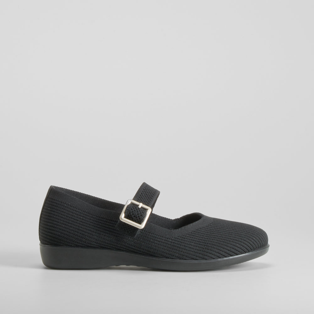 Merceditas knit negra COMFEET