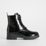 Botín cordón Soft Insock negro COMFEET