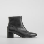 Botín tacón Double Fit elástico negro COMFEET