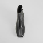 Botín tacón Double Fit elástico negro COMFEET