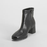 Botín tacón Double Fit elástico negro COMFEET