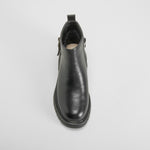 Botín cremallera vestir Soft Insock negro COMFEET