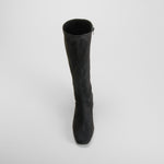 Bota tacón Double Fit elástico negra COMFEET