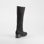 Bota tacón Double Fit elástico negra COMFEET