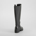 Bota tacón dentado Shock Absorber negra COMFEET
