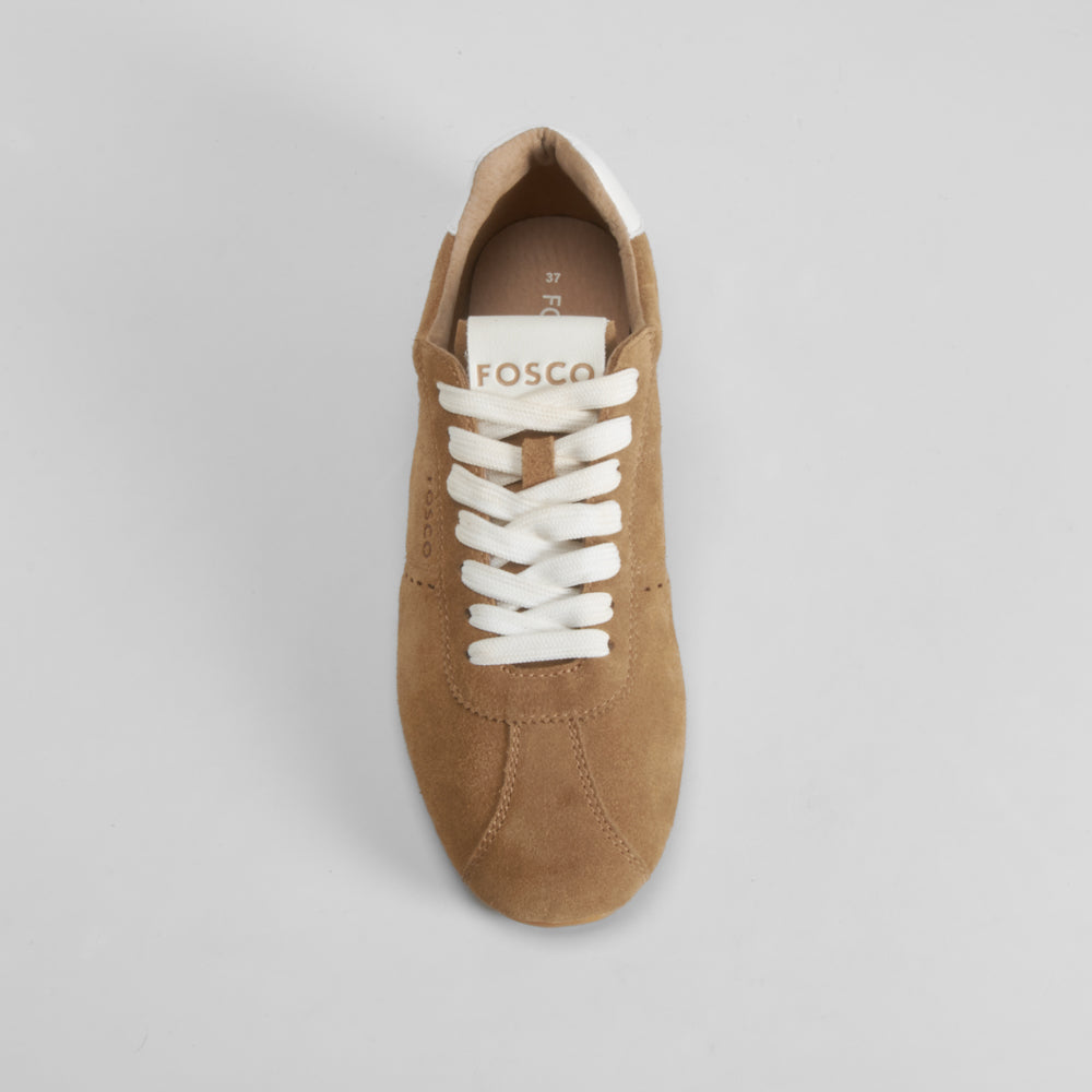 Deportiva casual piel beige FOSCO