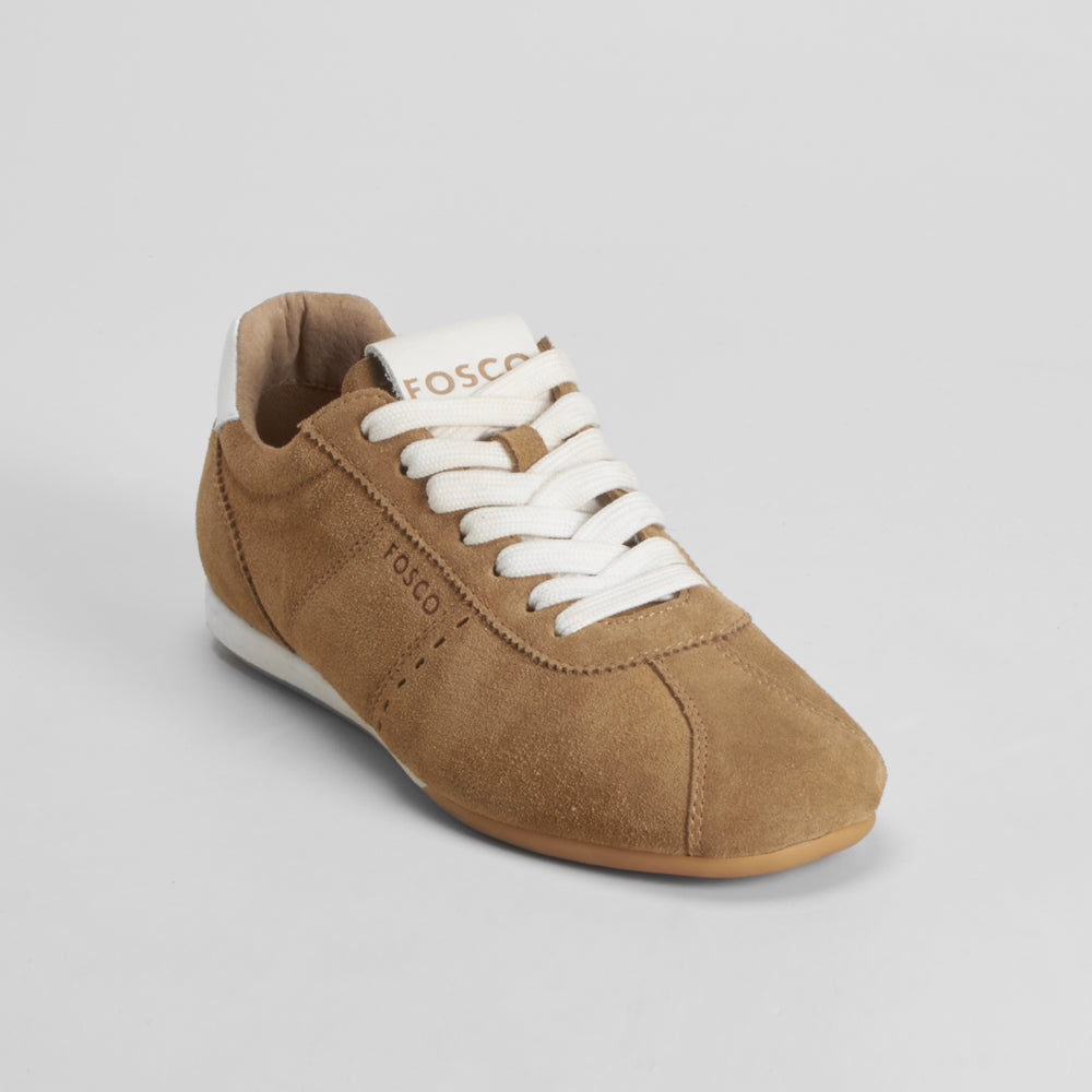 Deportiva casual piel beige FOSCO