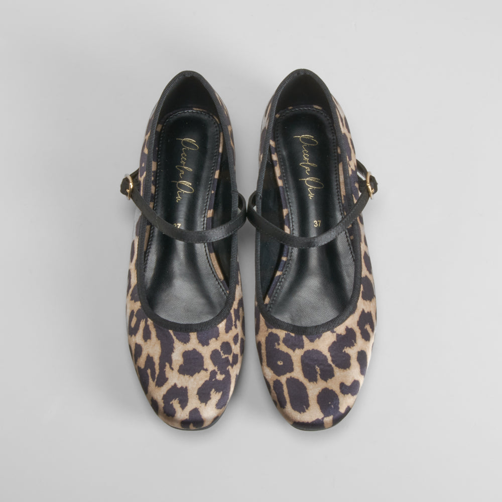 Bailarina animal print leopardo PICCOLA PIU