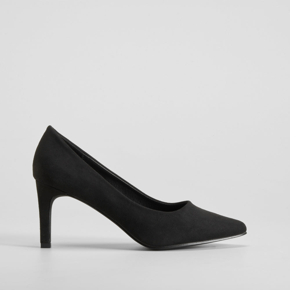Zapato salón de tacón negro PICCOLA PIU