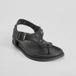 Sandalia bio tachuelas negra PICCOLA PIU