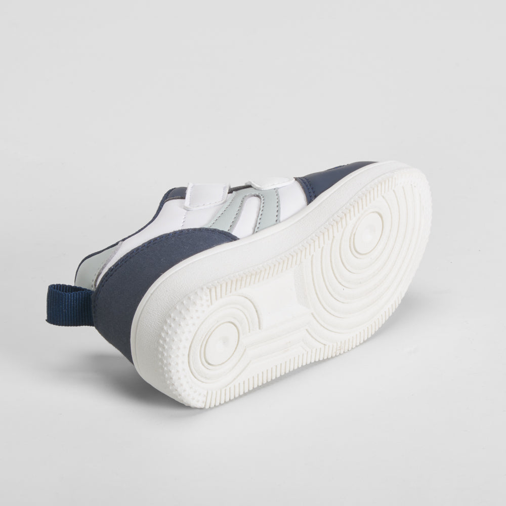 Deportiva velcro bebé blanca BACHE