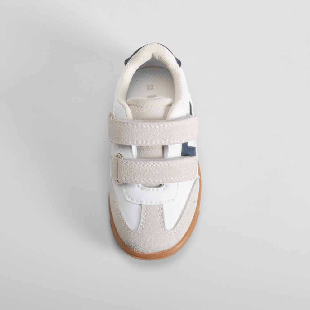 Deportiva retro bebé blanca BACHE