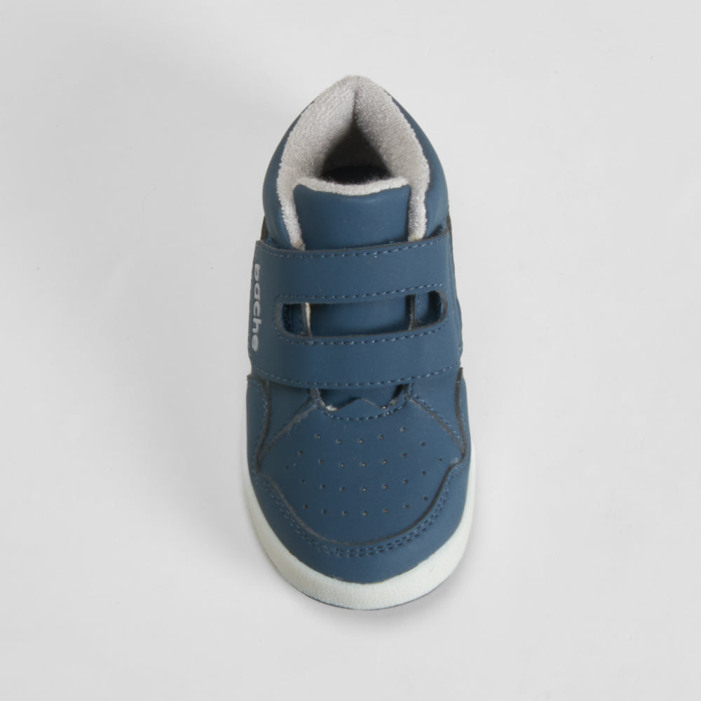 Deportiva alta velcro bebé azul marino BACHE