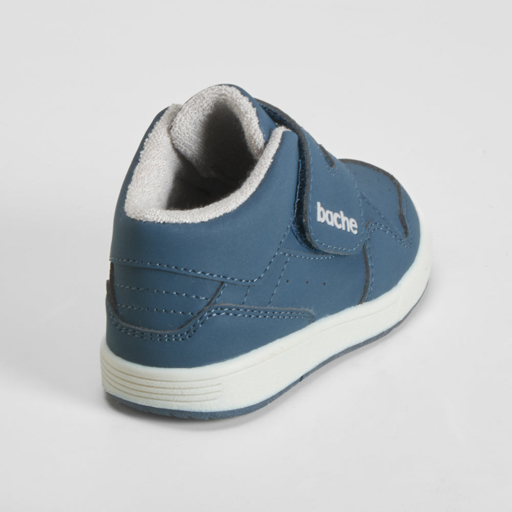 Deportiva alta velcro bebé azul marino BACHE