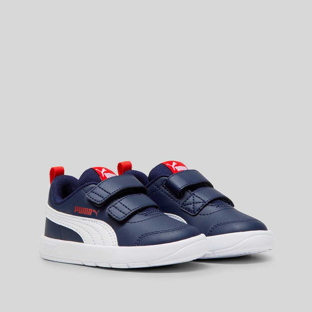 Deportiva Courtflex bebé azul marino PUMA