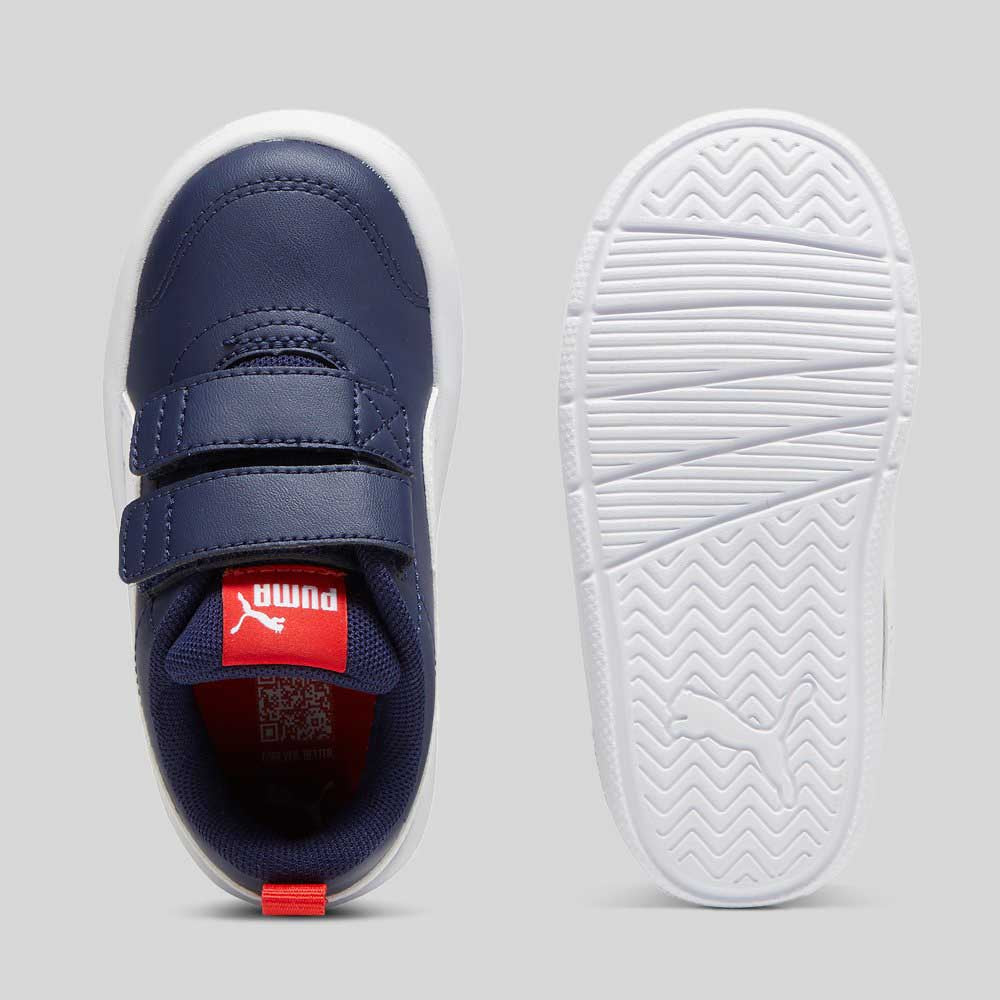 Deportiva Courtflex bebé azul marino PUMA