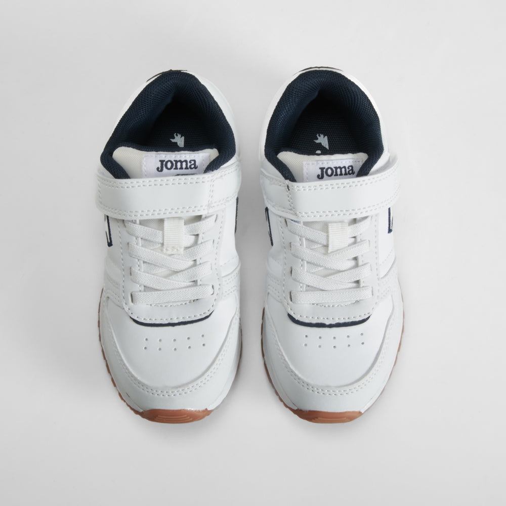 Deportiva Tornado blanca y azul marino JOMA