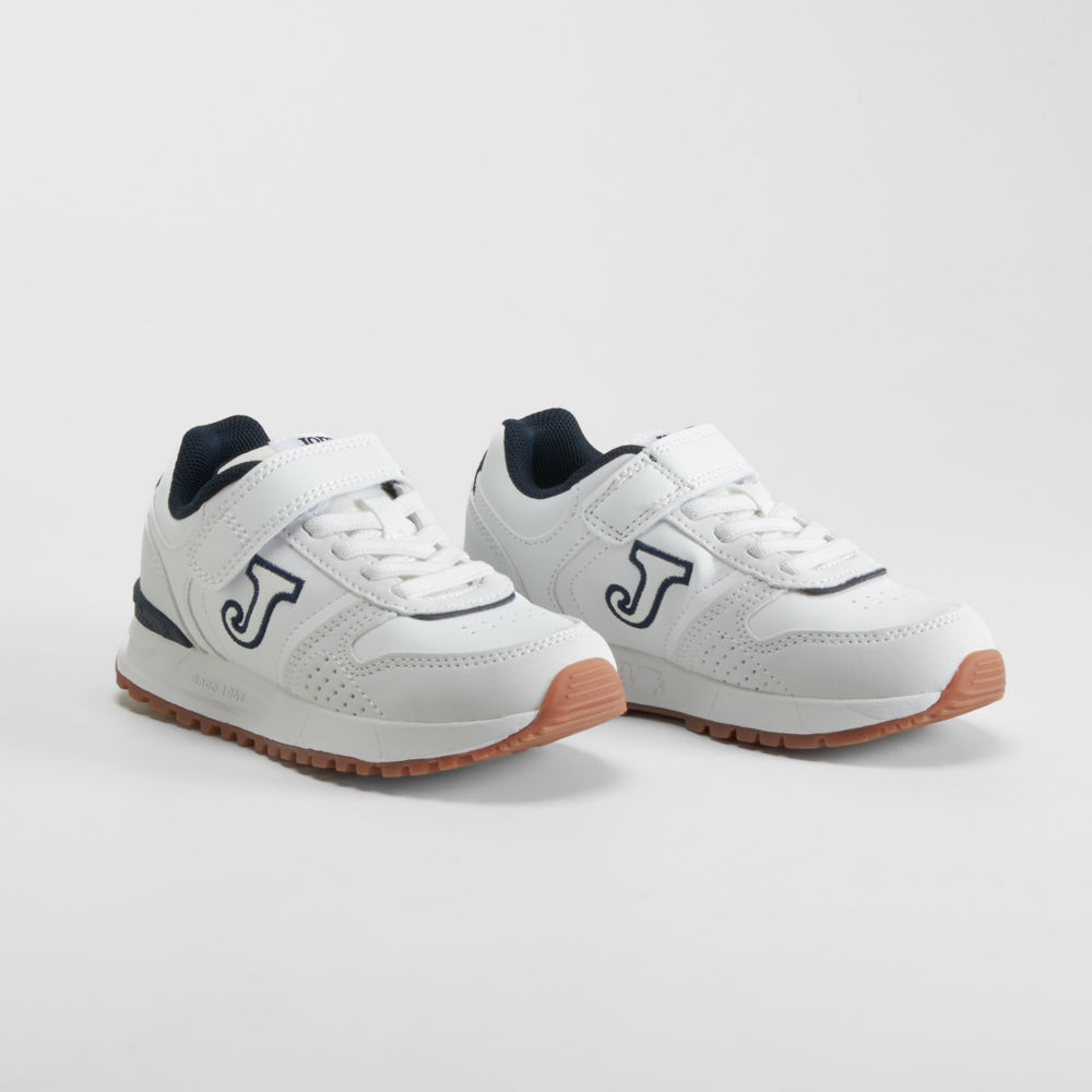 Deportiva Tornado blanca y azul marino JOMA