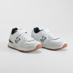 Deportiva Tornado blanca y azul marino JOMA