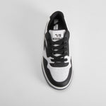 Deportiva basket low blanca y negra SEVEN FIVE