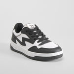 Deportiva basket low blanca y negra SEVEN FIVE