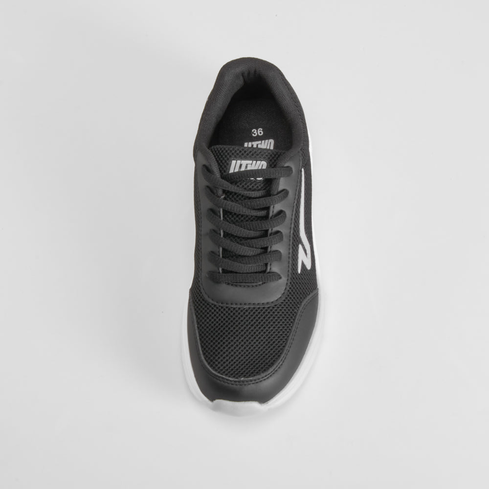Deportiva walking juvenil negra UTWO