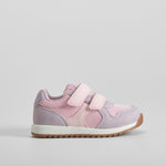Deportiva velcro bebé lila y rosa BACHE