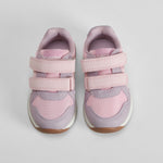 Deportiva velcro bebé lila y rosa BACHE